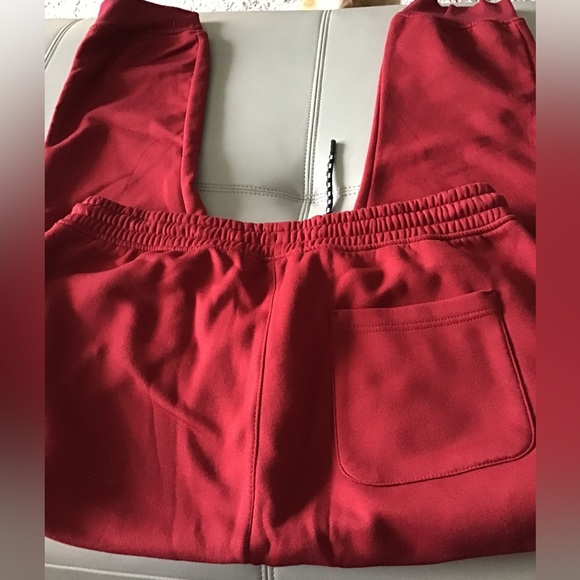 ZOO YORK 🛹 MEN’S SKATEBOARD XL RED 🛹DRAWSTRING WAIST w/ POCKETS JOGGER PANTS - Picture 6 of 10